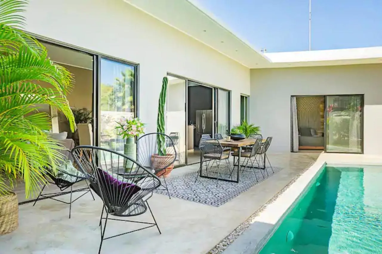 Villa Casa Lou, Large House And Pool, Beach Club Access à Tulum Hébergement de vacances
